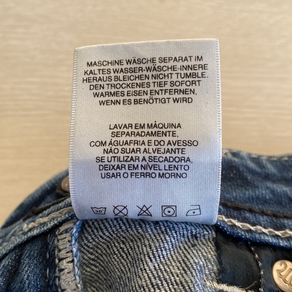 Miss Me Women's Skinny Jeans JPW5123SK-4 Dark Wash Embellished Pockets Size 23 - Picture 9 of 9